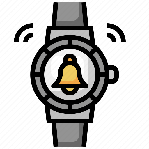 Notification, smartwatch, time, date icon - Download on Iconfinder
