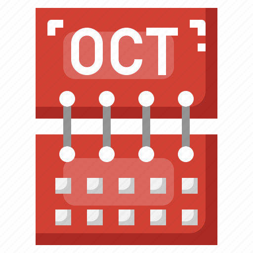 October, calendar, month, time icon - Download on Iconfinder