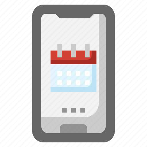Smartphone, event, time, date, mobile, phone, schedule icon - Download on Iconfinder