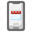 smartphone, event, time, date, mobile, phone, schedule 