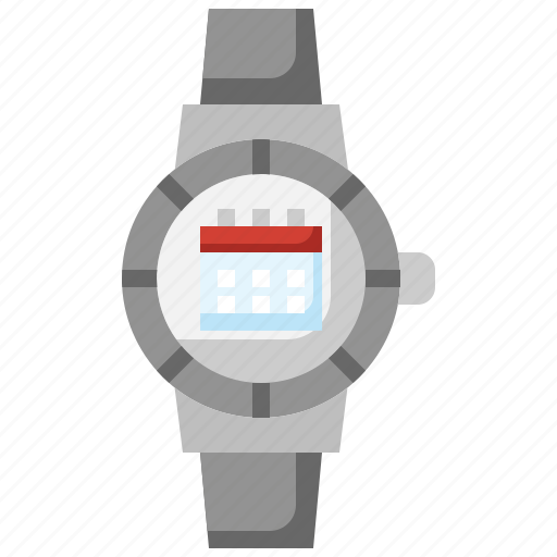 Smartwatch, calendar, watch, event, time, date icon - Download on Iconfinder
