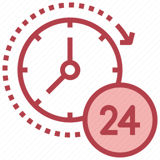Hours, clock, time, date, customer, service icon - Download on Iconfinder