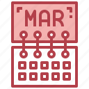 march, womens, calendar, month, time