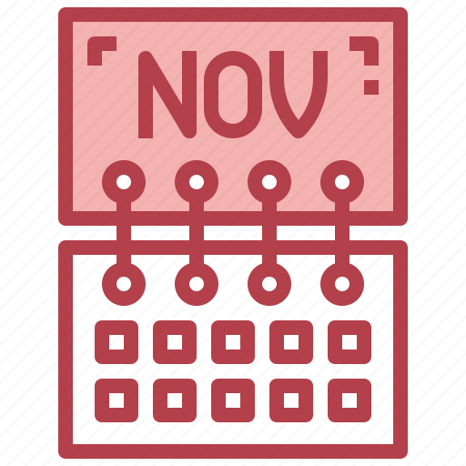 November, calendar, month, time icon - Download on Iconfinder