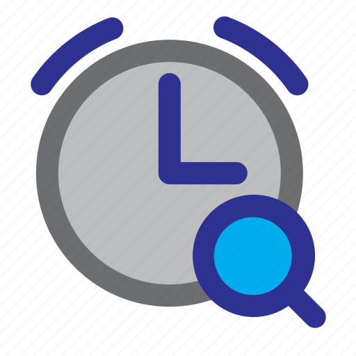 Time, schedule, search, alarm, alert, reminder, ring icon - Download on Iconfinder