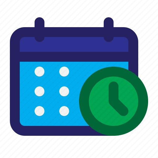 Time, schedule, agenda, date, event, planner, reminder icon - Download on Iconfinder