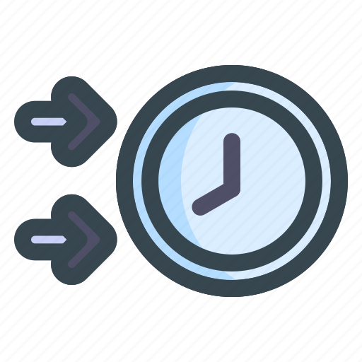 Right, time, clock, arrow, direction, watch, timer icon - Download on Iconfinder