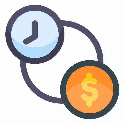 Save, money, time, finance, business, office, clock icon - Download on Iconfinder