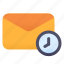 email, time, mail, clock, message, letter, envelope 