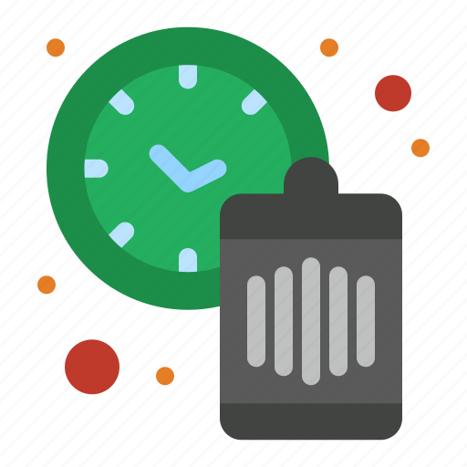 Clock, management, time, waste icon - Download on Iconfinder