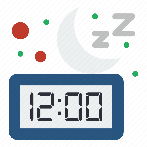 Clock, moon, night, sleep, time icon - Download on Iconfinder