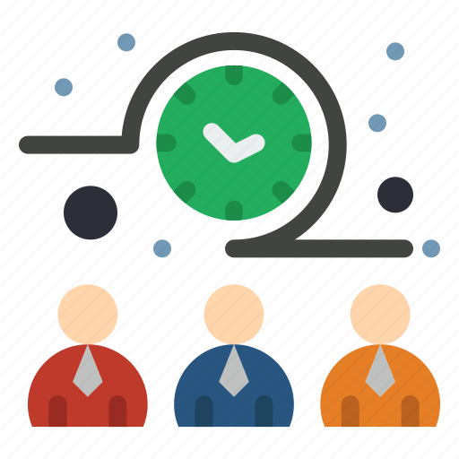 Meeting, time, workers icon - Download on Iconfinder