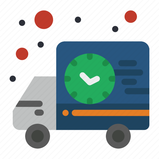 Delivery, shipping, time, truck icon - Download on Iconfinder