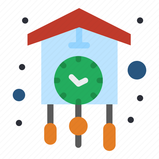 Clock, cuckoo, home, old icon - Download on Iconfinder
