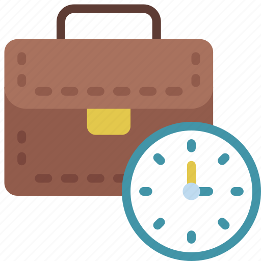 Business, timer, briefcase, timed icon - Download on Iconfinder
