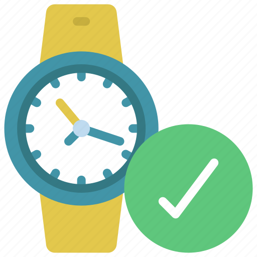Correct, watch, time, keeping icon - Download on Iconfinder