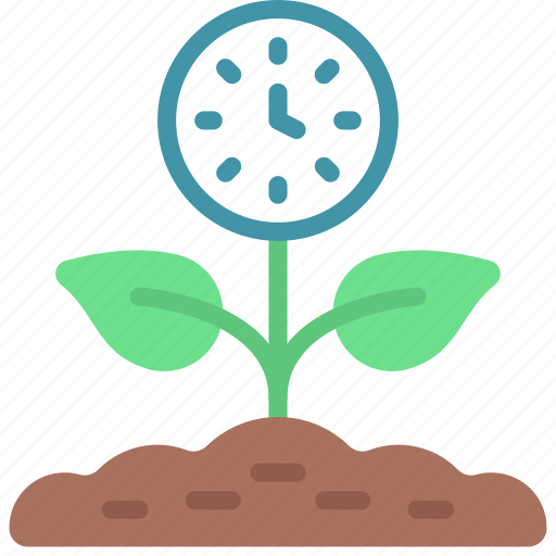 Time, growth, growing, plant icon - Download on Iconfinder