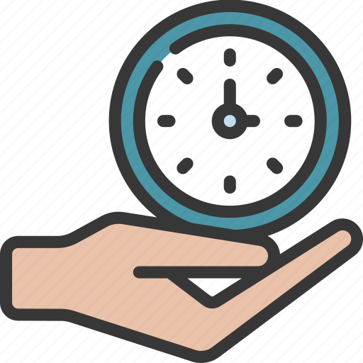 Give, timer, time, hand icon - Download on Iconfinder