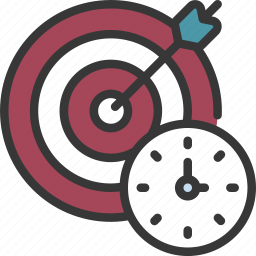 Time, goals, targets, target icon - Download on Iconfinder