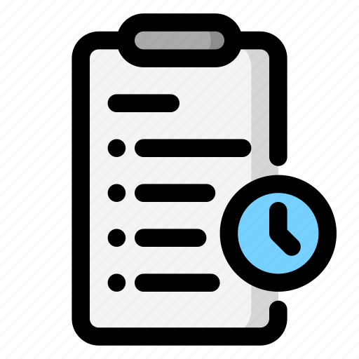 Logistics, planning, time, waitlist, wait list, wl, working hours icon - Download on Iconfinder