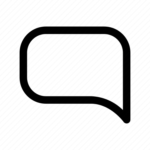 Bubble, chat, message, comment, dm icon - Download on Iconfinder