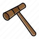 wooden handle, heavy duty, tire hammer, tyre mallet, auto service, tool, repairing