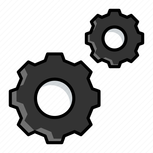 Cogwheel, ball bearings, tire, repairing, fixation icon - Download on Iconfinder