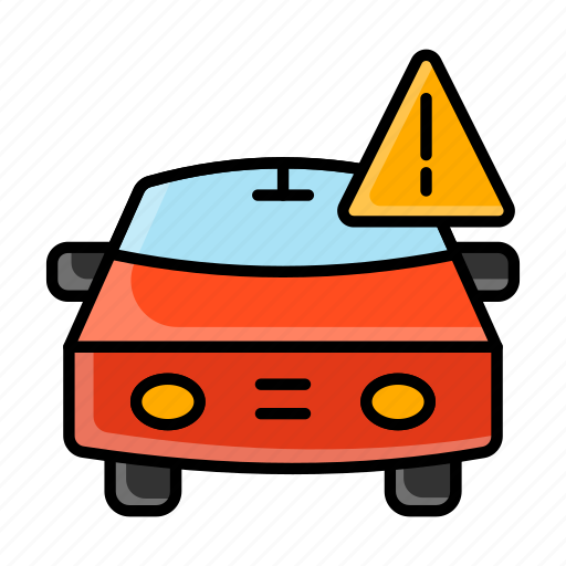 Vehicle, low, air pressure, warning sign, fault, risk, exclamation icon - Download on Iconfinder