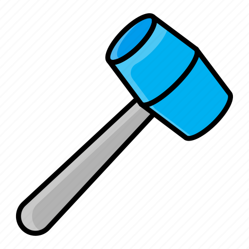 Rubber, mallet, sledge hammer, tyre, tire, maintenance icon - Download on Iconfinder