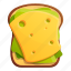 bread, breakfast, cheese, food, morning, toast 