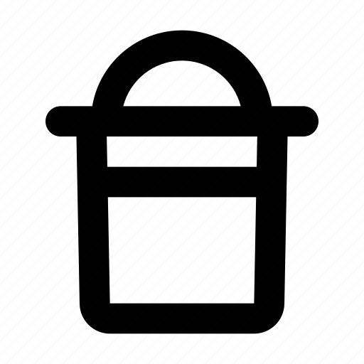 Bucket, paint, brush, tool icon - Download on Iconfinder