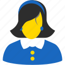 avatar, female, girl, lady, user, woman, account, client, contact, customer, human, manager, member, people, person, profile, users
