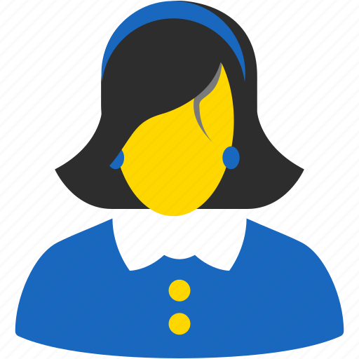 Avatar, female, girl, lady, user, woman, account icon - Download on Iconfinder