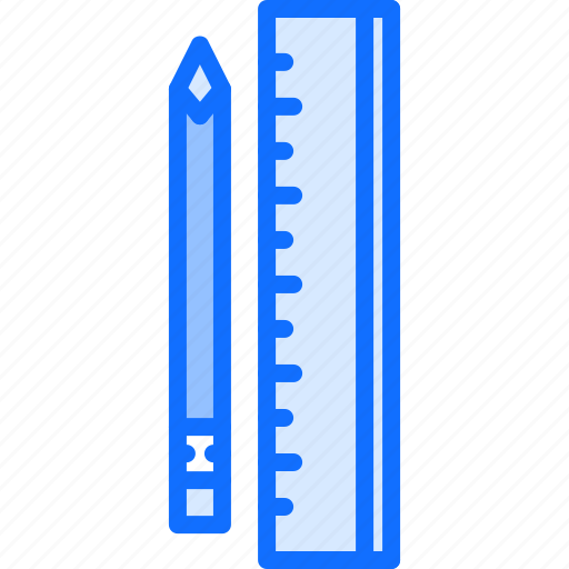 Builder, building, pencil, repair, ruler, tool, tools icon - Download on Iconfinder