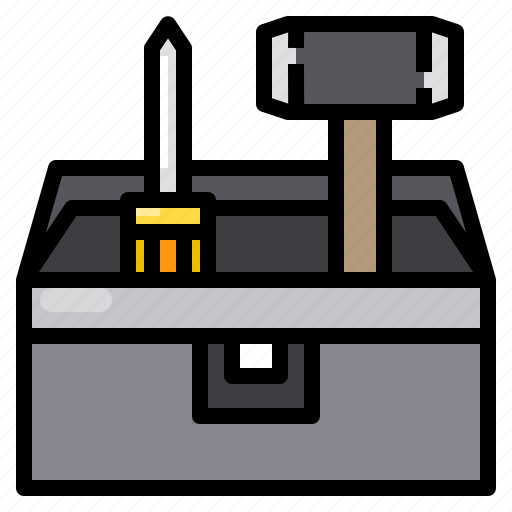 Box, equipment, tool, tools, work icon - Download on Iconfinder