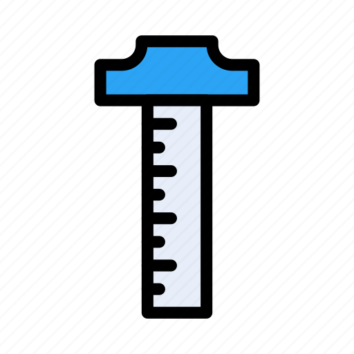 Building, scale, ruler, measure, construction icon - Download on Iconfinder
