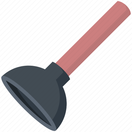 Plunger, tool, bathroom, toilet icon - Download on Iconfinder