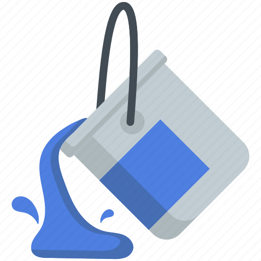 Bucket, paint bucket, color, paint icon - Download on Iconfinder