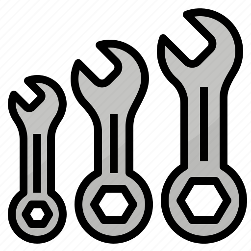 Combination, set, spanner, wrench icon - Download on Iconfinder