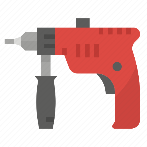 Drill, electric, hand, tool icon - Download on Iconfinder