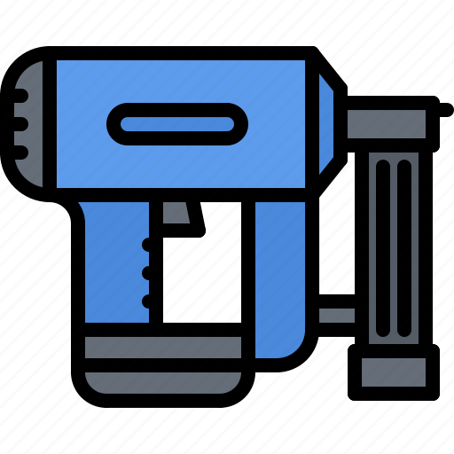 Builder, building, gun, nailing, repair, tool, tools icon - Download on Iconfinder