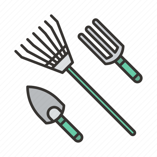 Agriculture, equipment, farm, garden, plant, rake, tools icon - Download on Iconfinder
