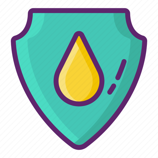 Moisture, protection, security, shield icon - Download on Iconfinder