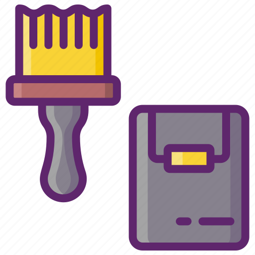 Paint, bucket, brush icon - Download on Iconfinder