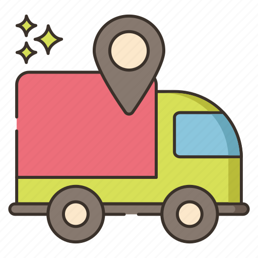 Delivery, tracking, shipping, vehicle icon - Download on Iconfinder