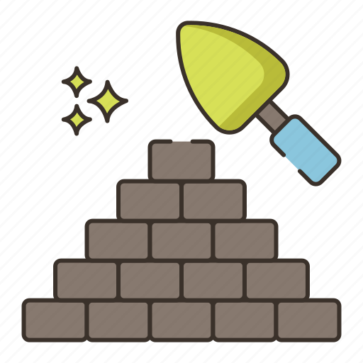 Masonry, bricks, wall, construction icon - Download on Iconfinder