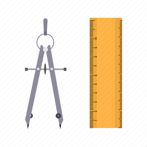 Draw, instrument, measure, measurement, measuring, object icon - Download on Iconfinder