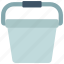 bucket, diy, tool, container, equipment 