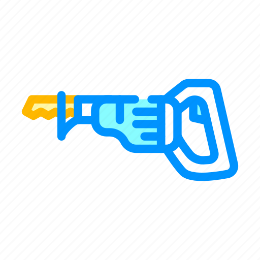 Reciprocating, saw, tool, tools, building, jigsaw icon - Download on Iconfinder