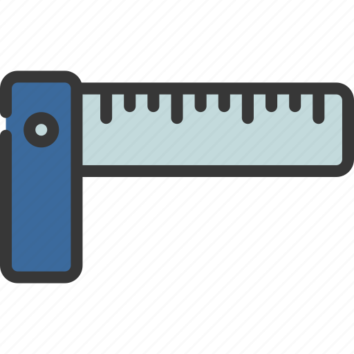 Right, angle, ruler, diy, tool icon - Download on Iconfinder